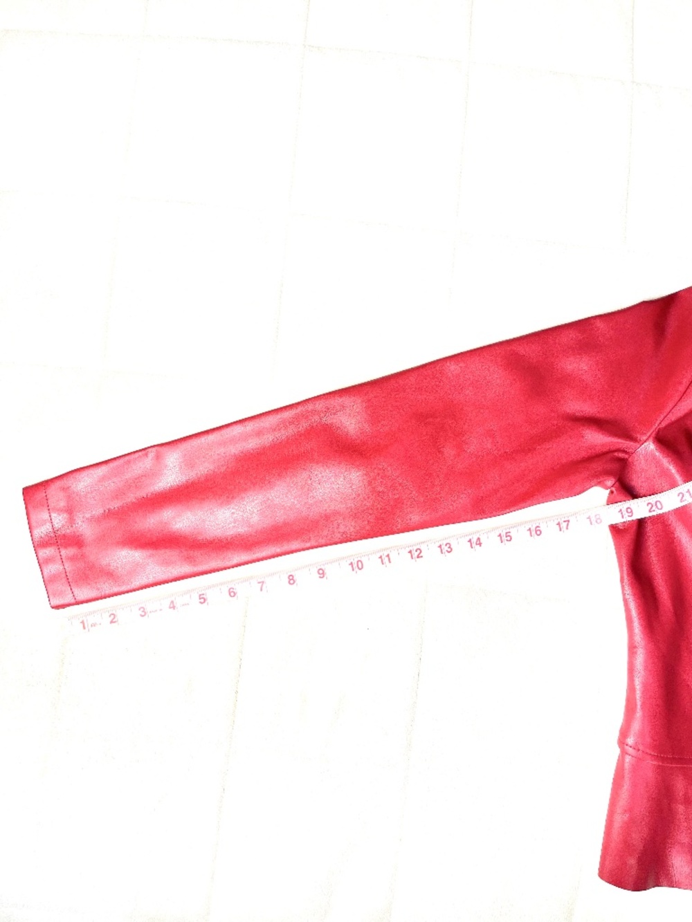 VENUS Ruffle Jacket Size 2 Red - Picture 10 of 11